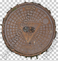 decal manhole cover 0001